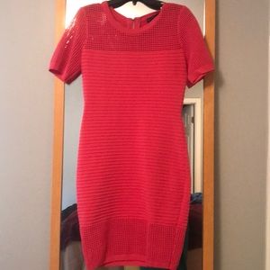 Open weave Body-Con Dress